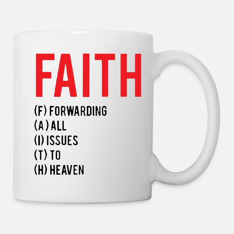 FAITH - Mug - white