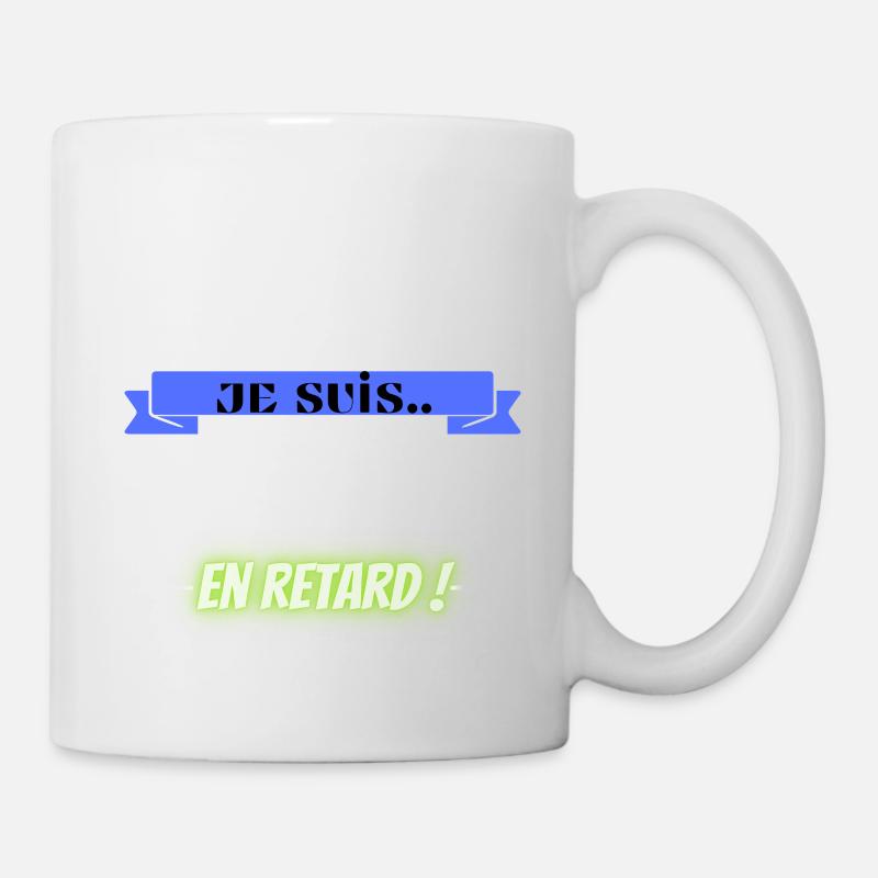 Ich kann nicht zu spät kommen. - Tasse - Weiß