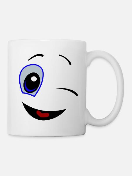 Blinking - Mug - white