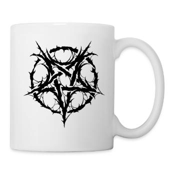Black Metal Pentagram - Mug - white - Right