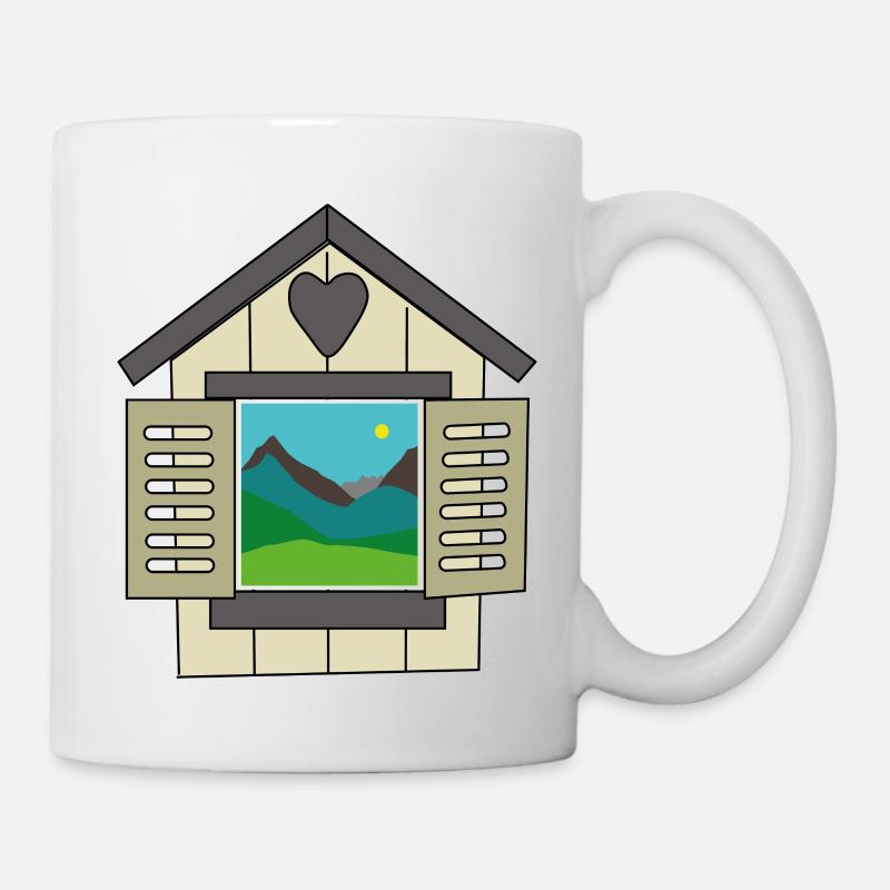 window of the world - Mug - white