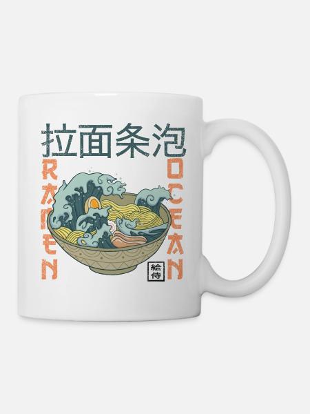 Ramen Nouilles Japon - Mug blanc - blanc