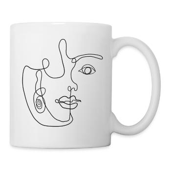 One Line Art - Mug - white - Right