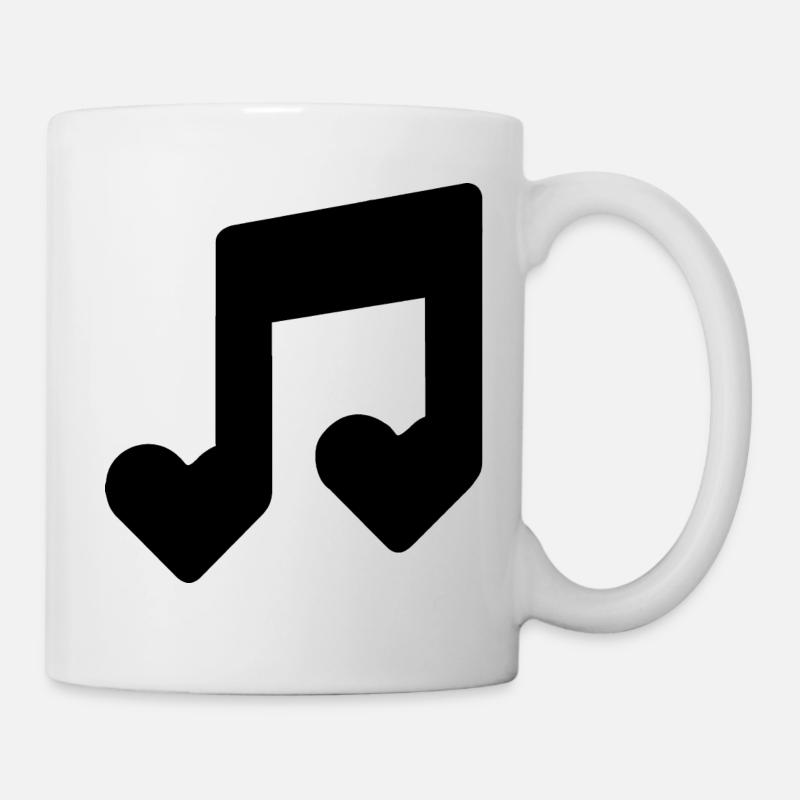 Musique Amour Passion - Mug blanc - blanc