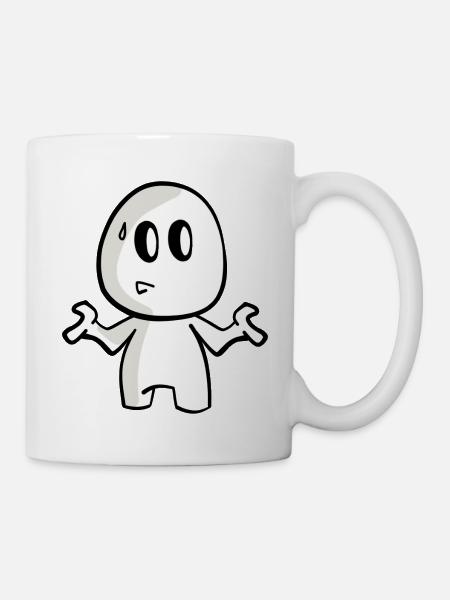 oops mEgg - Mug - white