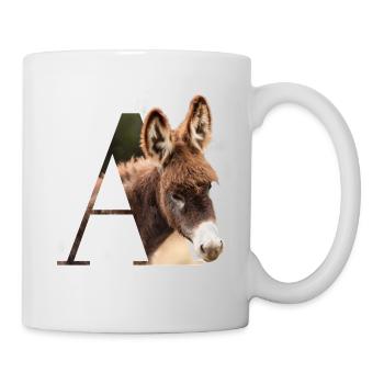 A Animal Alphabet Ane - Mug - white - Right
