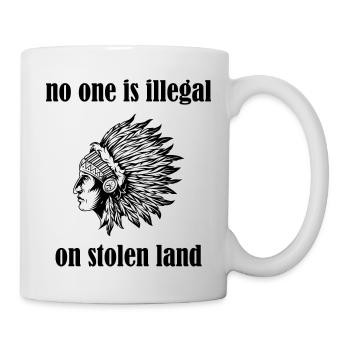 Native American White - Mug - white - Right
