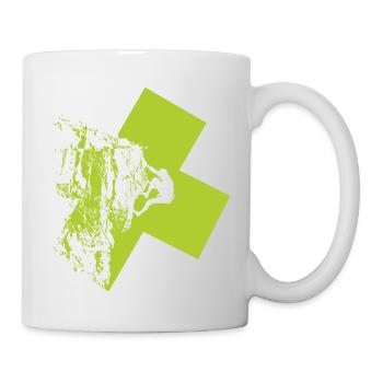 Eskalieren - Tasse - Weiß - Rechts