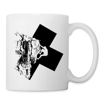 Eskalieren - Tasse - Weiß - Rechts