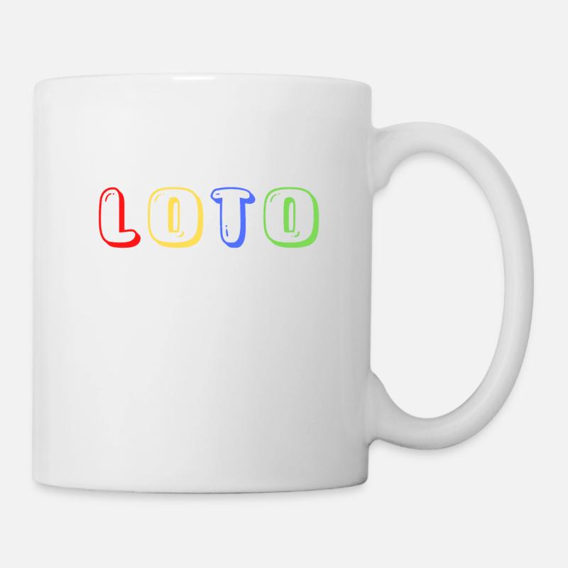 LOTO - Mug blanc - blanc