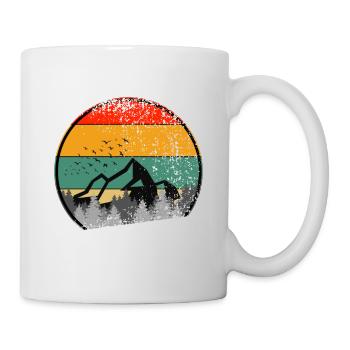 S is fei schie hier - Tasse - Weiß - Rechts
