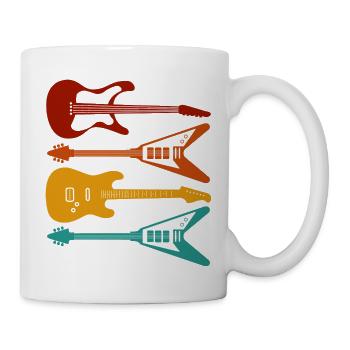 guitars - Mug - white - Right
