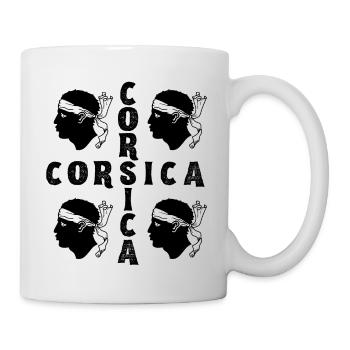 corsica holiday sea beach corsica camping gift - Mug - white - Right