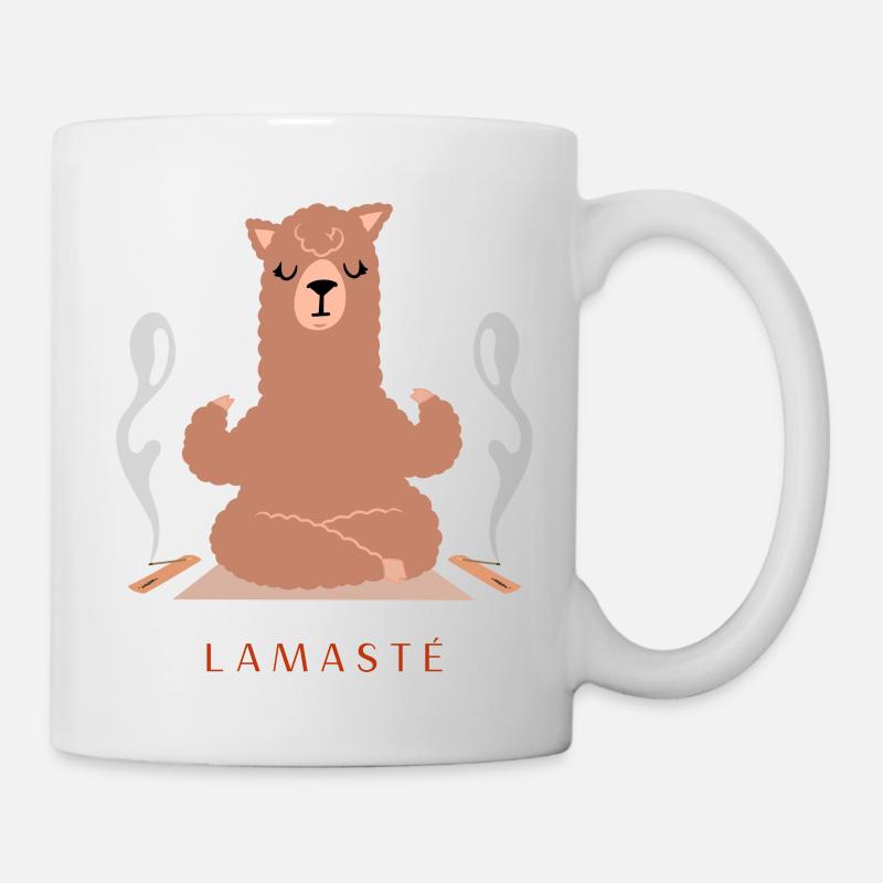 original tshirt yoga - Mug - white