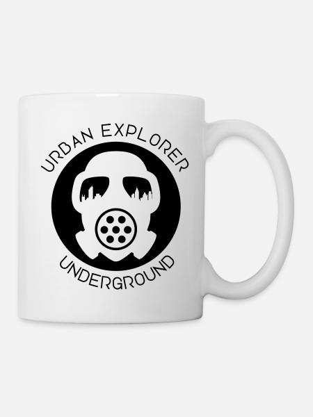 Urban Explorer - Urbex - Underground - Mug - white