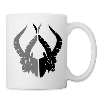 Capricorne animal signe astrologique Astrologie - Mug blanc - blanc - Droite