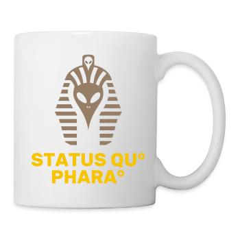 Status Quo Pharao - Mug blanc - blanc - Droite