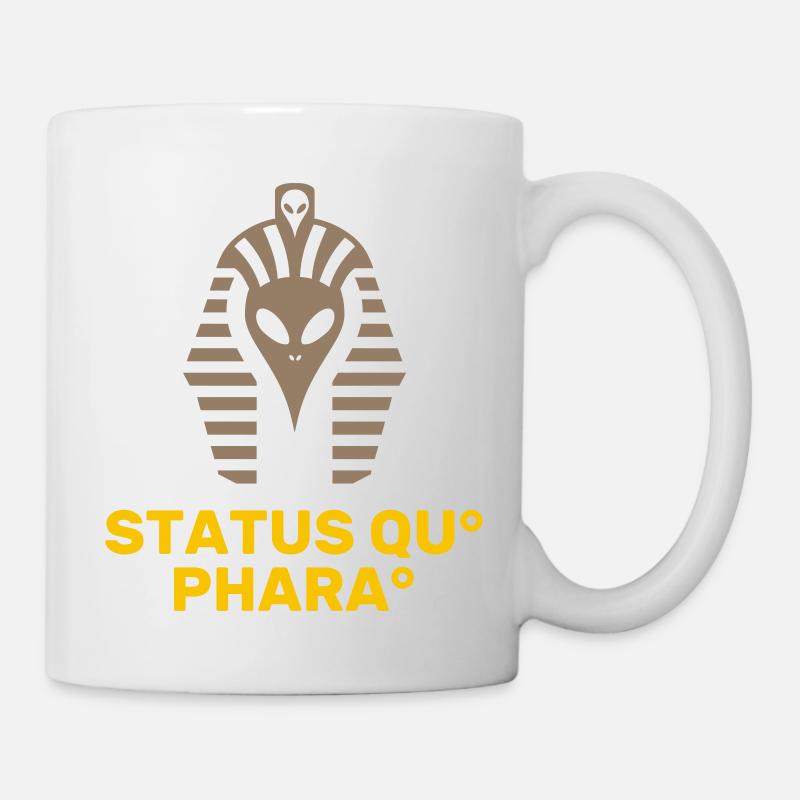 Status Quo Pharao - Tasse - Weiß
