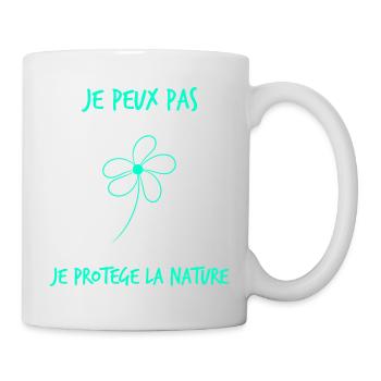 ARBRE. NATURE. ENVIRONNEMENT. ZEN. MEDITATION - Mug blanc - blanc - Droite