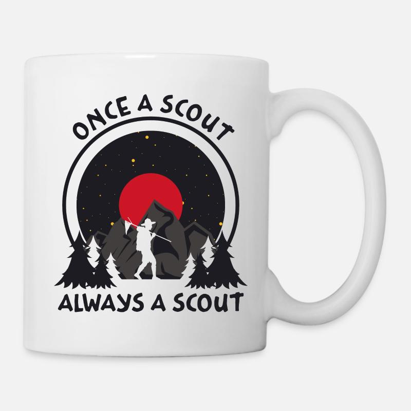 Scout always! - Mug - white