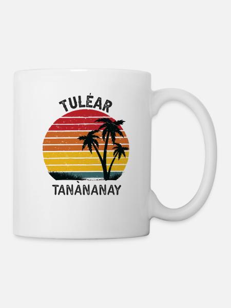 Tuléar Tanànanay, Madagascar - Mug blanc - blanc