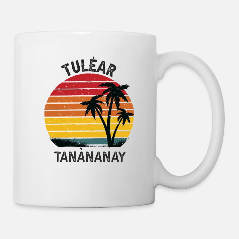 Tuléar Tanànanay, Madagascar - Mug blanc - blanc