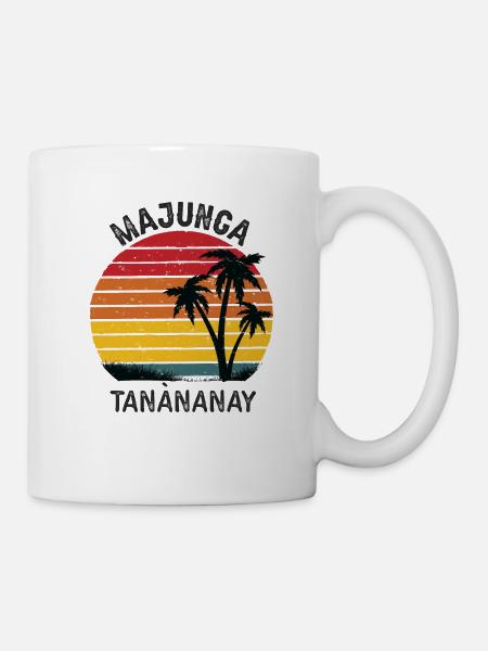 Majunga Tanànanay, Madagascar - Mug blanc - blanc