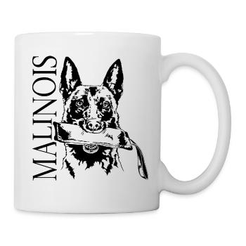 Belgischer MALINOIS Hundesport Hunde IGP Wilsigns - Tasse - Weiß - Rechts