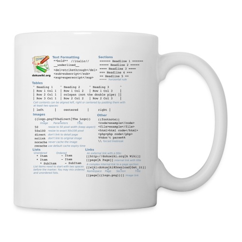 DokuWiki Syntax - Mug