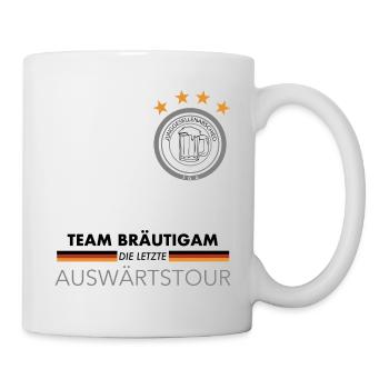 TEAM BRÄUTIGAM - Tasse - Weiß - Rechts