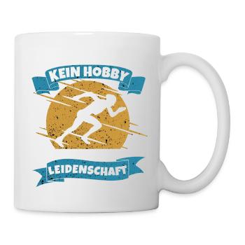 Leichtathletik - Tasse - Weiß - Rechts
