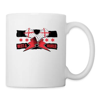 aew cm punk - Mug - white - Right