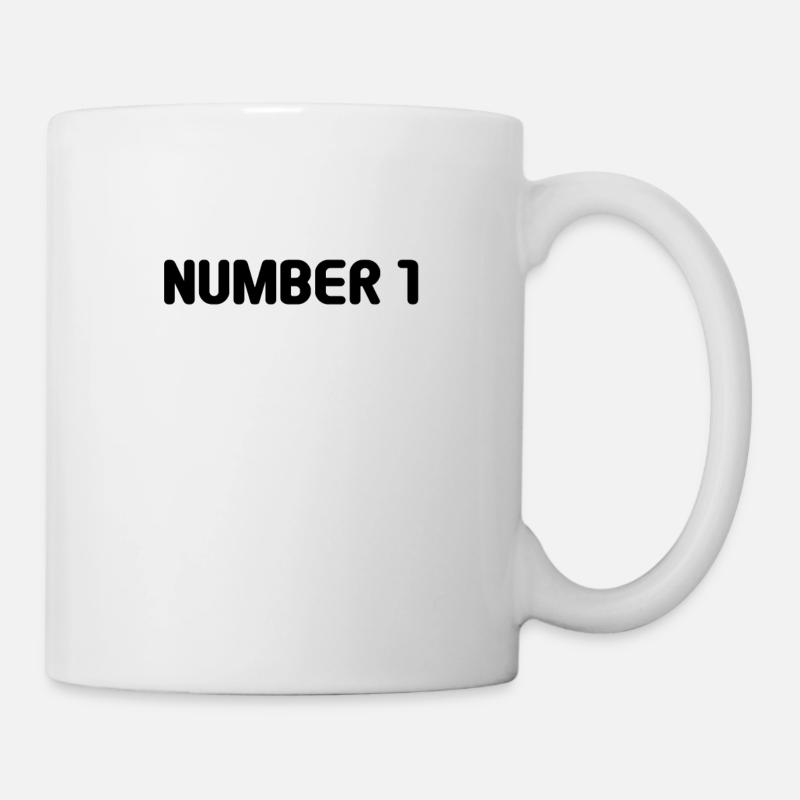 NUMMER 1 - Tasse - Weiß