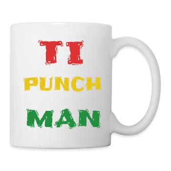 ti punch man - Mug blanc - blanc - Droite
