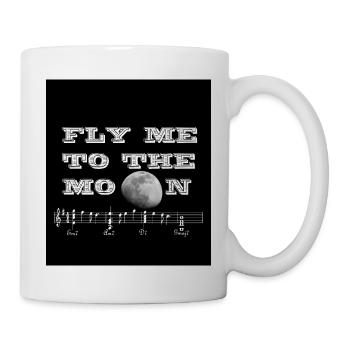 Fly me to the moon - Mug - white - Right