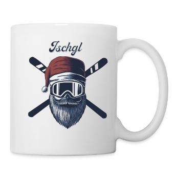 Ischgl Ski Sknowboard - Tasse - Weiß - Rechts