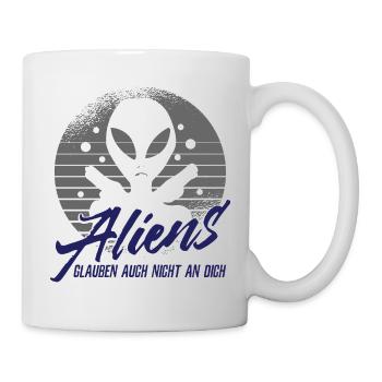 Aliens - Tasse - Weiß - Rechts
