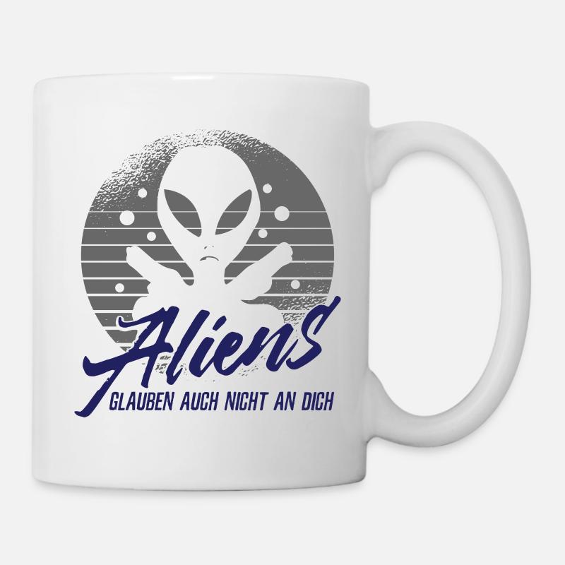 Aliens - Tasse - Weiß
