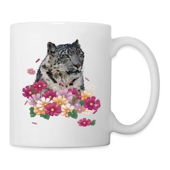 Snow leopard - Mug - white - Right
