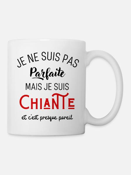 Pas parfaite mais chiante - Mug blanc - blanc