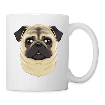 Pug Lover I Dog Lover I Pug - Tasse - Weiß - Rechts