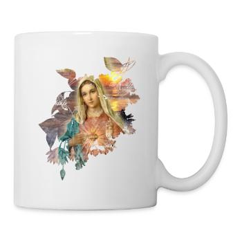 Marie madona-Marie-mère de Jésus - Mug blanc - blanc - Droite