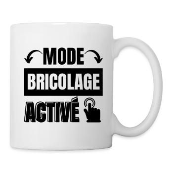 mode bricolage - Mug blanc - blanc - Droite