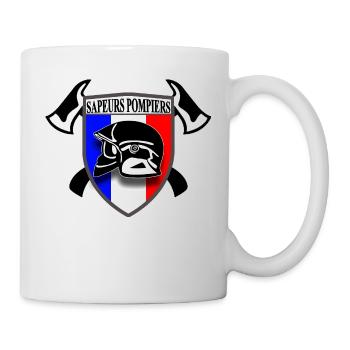 Sapeur pompier de France - Mug blanc - blanc - Droite