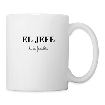 EL JEFE DE LA FAMILIA - Mug blanc - blanc - Droite