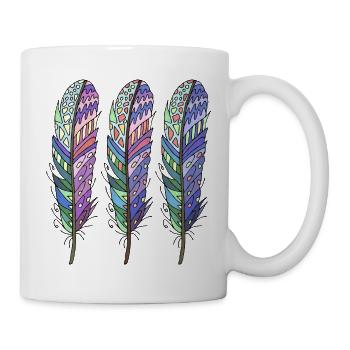 Stylo - Mug blanc - blanc - Droite