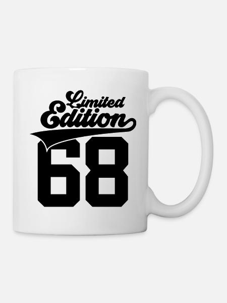 58E ANNIVERSAIRE ÉDITION LIMITÉE 1968 - Mug blanc - blanc