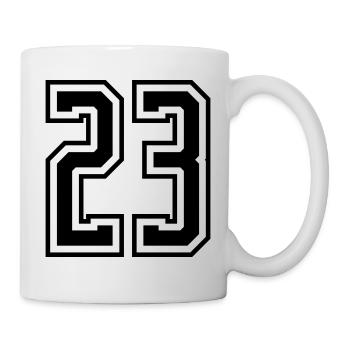 23 Number number - Mug - white - Right