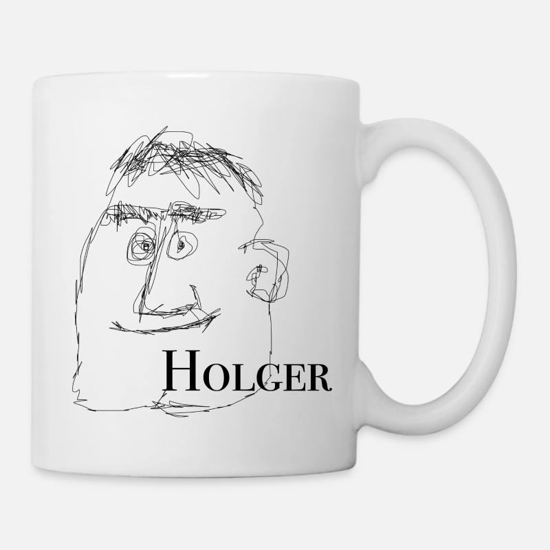 Holger - Tasse - Weiß