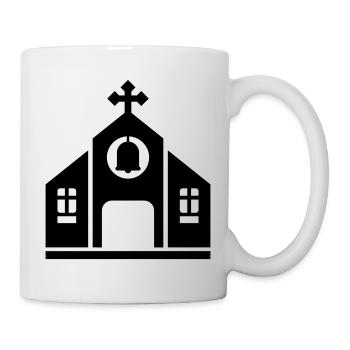 Église - Mug blanc - blanc - Droite